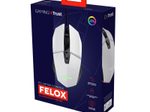 Trust Gaming GXT 109W Felox Beleuchtete Gaming-Maus - Weiß