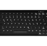 Active Key AK-C4110 Tastatur Industriell USB Deutsch Schwarz