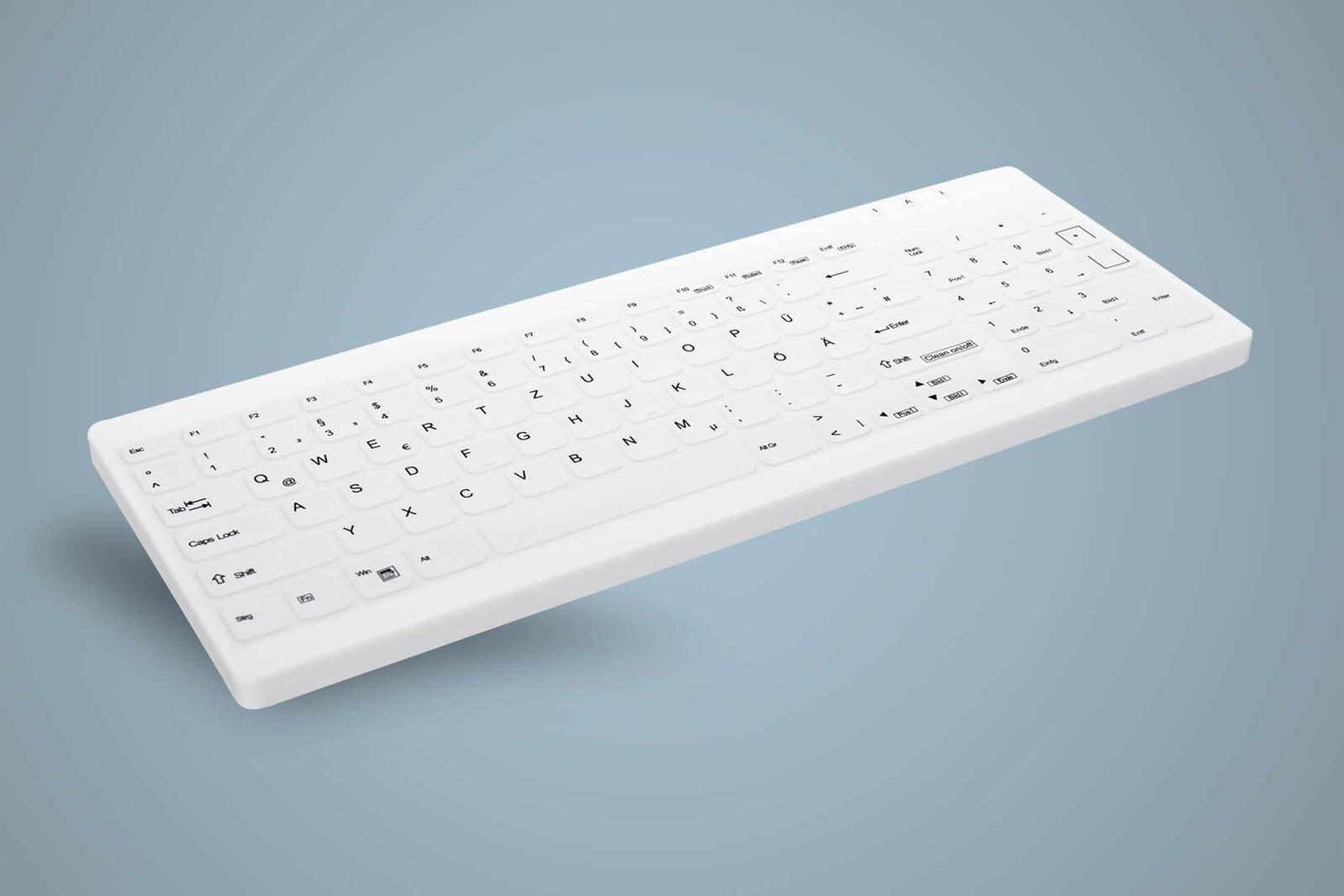 Active Key AK-C7012 Hygiene Tastatur - Deutsch - Weiß