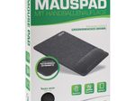 InLine Mauspad mit Handballenauflage, textil, schwarz