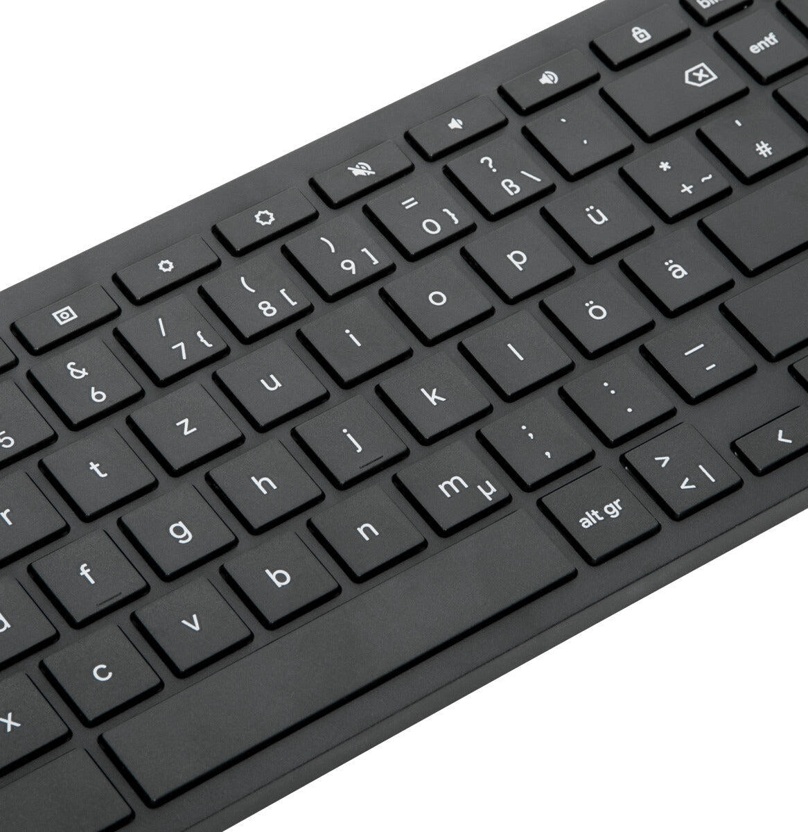 Targus AKB872 kabellose Tastatur für Chromebook - QWERTZ Deutsch - Schwarz
