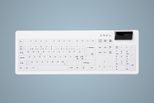 Active Key AK-C8200 Hygiene Tastatur mit Smart ID Card Reader - Deutsch - Weiß