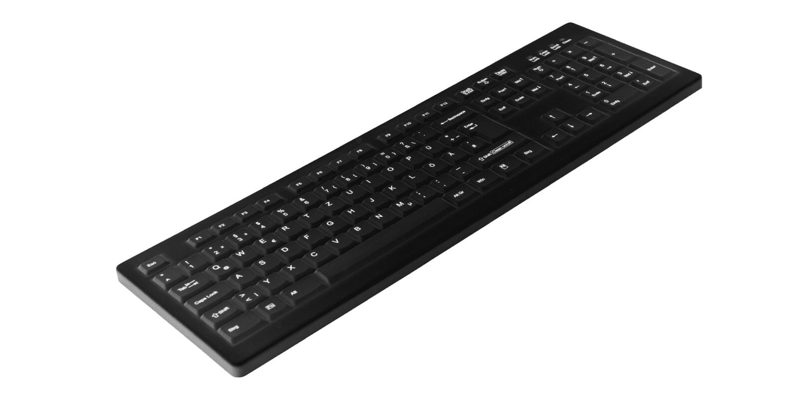 Active Key MedicalKey AK-C8100 kabellose Tastatur - QWERTZ Deutsch - Schwarz