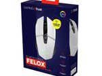 Trust Gaming GXT 110 Felox Kabellose Gaming-Maus mit Beleuchtung - Weiß