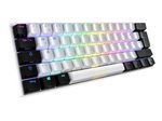 Sharkoon SKILLER SGK50 S4 Gaming Tastatur wh Kailh Blue - DE Layout, Weiß