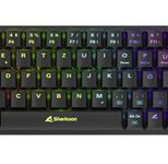 Sharkoon PureWriter W65 Tastatur Kailh Red - DE Layout, Schwarz
