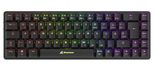 Sharkoon PureWriter W65 Tastatur Kailh Red - DE Layout, Schwarz