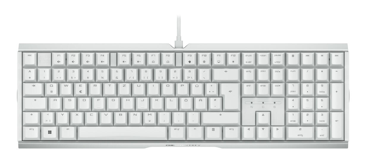 CHERRY XTRFY MX 3.1 Tastatur - QWERTZ Deutsch - Weiß