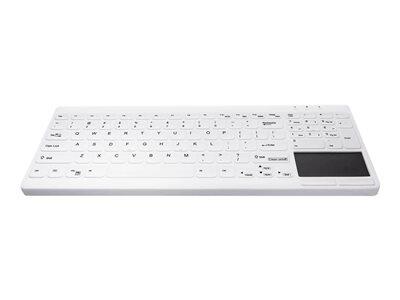 Active Key MedicalKey AK-C7412F Tastatur mit Touchpad - QWERTZ Deutsch - Weiß