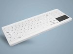 Active Key MedicalKey AK-C7412F Tastatur mit Touchpad - QWERTZ Deutsch - Weiß