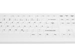 Active Key MedicalKey AK-C8100 kabellose Tastatur - QWERTZ Deutsch - Weiß