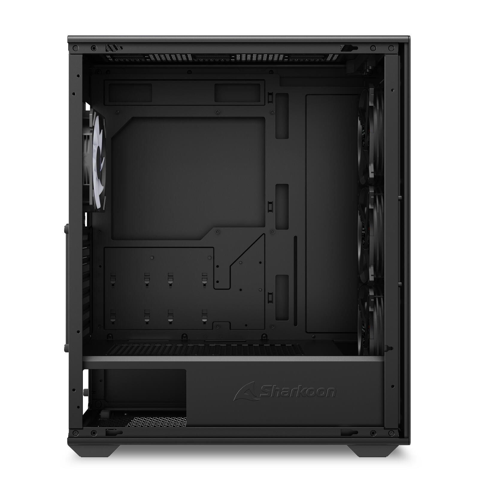 Sharkoon PC Gehäuse VK3 RGB Black ATX schwarz