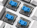 Sharkoon PureWriter TKL RGB Blue Tastatur - DE-Layout, Weiß