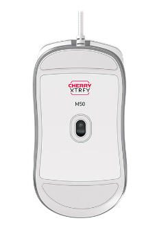 CHERRY Xtrfy M50 kabelgebundene Maus - weiß