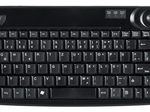 Active Key AK-440-TU USB Mini-Tastatur mit integriertem Mini-Trackball Schwarz