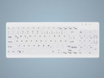 Active Key AK-C7012 Hygiene Tastatur - Deutsch - Weiß