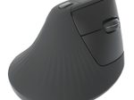 Manhattan Vertikale Ergonomische Kabellose Maus - schwarz