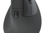 Manhattan Vertikale Ergonomische Kabellose Maus - schwarz