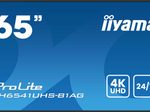 iiyama LH6541UHS-B1AG 4K Ultra Digital Signage Display 163,8 cm (64.5")