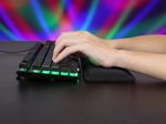 Manhattan ergonomische Tastatur-Handgelenkauflage - Schwarz
