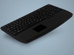 Active Key AK-7410-G Tastatur - PS/2 - Deutsch - Schwarz