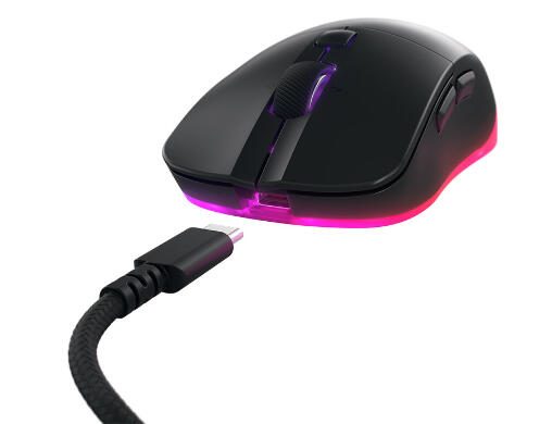 CHERRY Xtrfy M50 kabellose/kabelgebundene Maus - Schwarz