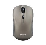 Equip Optische Mini Maus kabellos, grau
