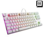 Sharkoon PureWriter TKL RGB Blue Tastatur - DE-Layout, Weiß