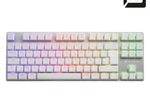 Sharkoon PureWriter TKL RGB Blue Tastatur - DE-Layout, Weiß