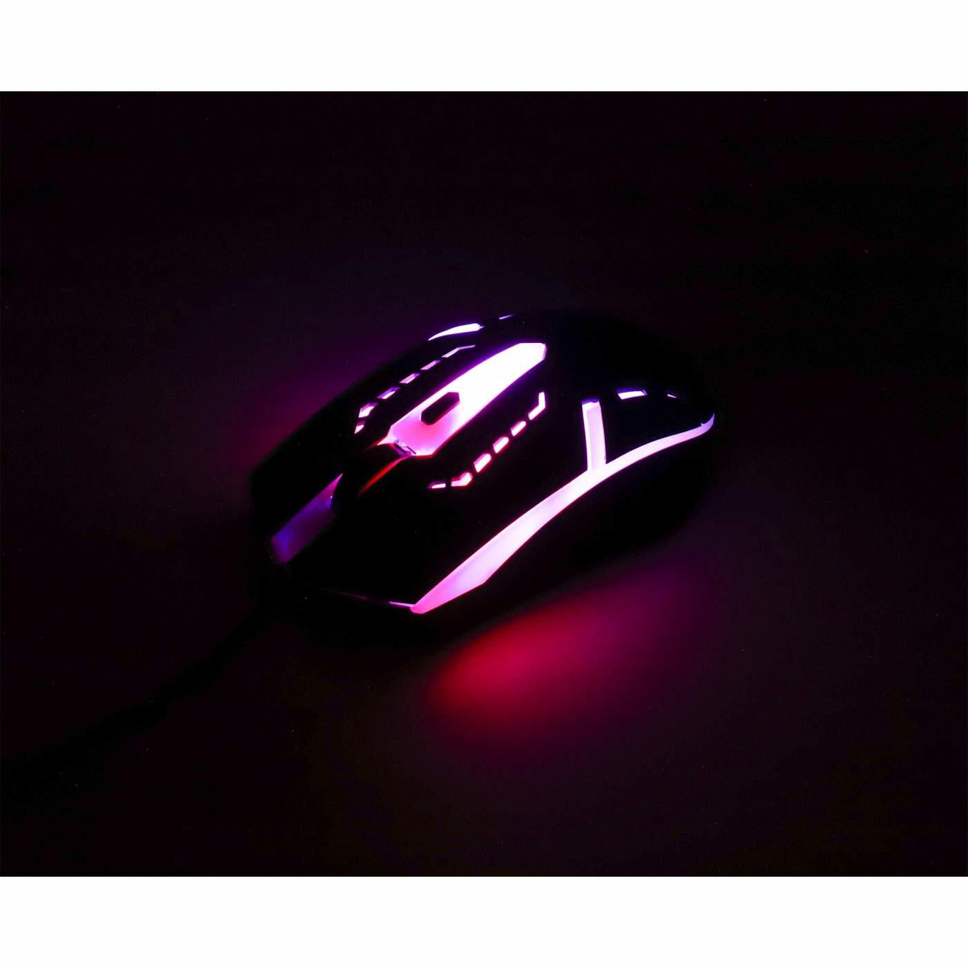 Manhattan kabelgebundene Gaming-Maus - Schwarz
