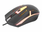 Manhattan kabelgebundene Gaming-Maus - Schwarz