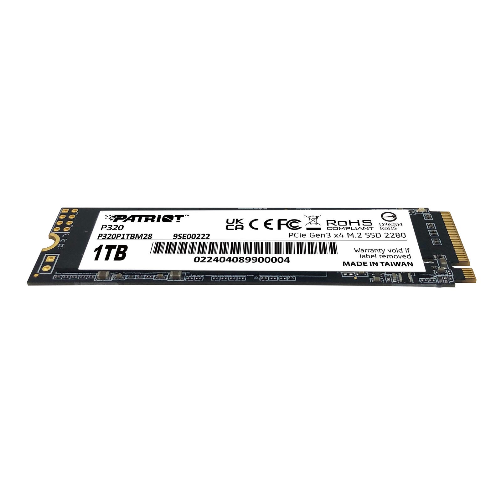 Patriot Memory P320 M.2 SSD - 1 TB