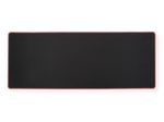 ROLINE 18.01.2048 Gaming Tastatur und Mauspad, Schwarz, Rot