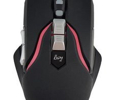 LC-Power m715B Maus Gaming rechts USB Typ-A Optisch 4000 DPI