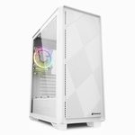 Sharkoon PC Gehäuse VS8 RGB White ATX weiß