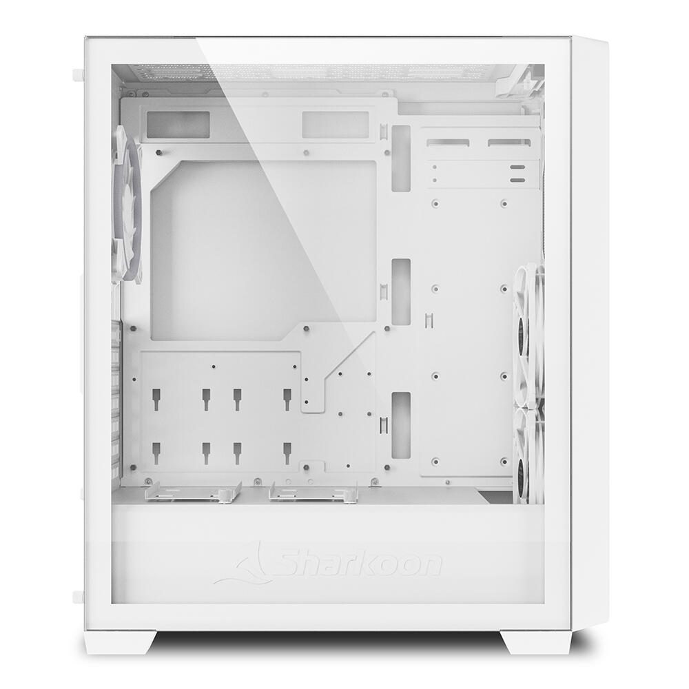 Sharkoon PC Gehäuse VS8 RGB White ATX weiß