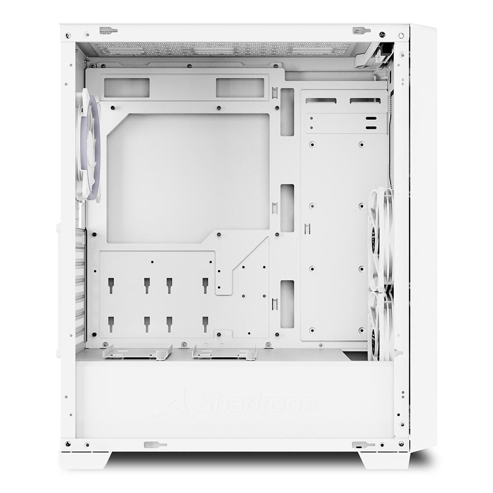 Sharkoon PC Gehäuse VS8 RGB White ATX weiß