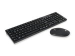Conceptronic ORAZIO kabelloses Tastatur-und-Maus-Set - Schwarz
