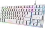 Trust Gaming GXT 833W Thado Tastatur mit TKL-Beleuchtung - Weiß DE