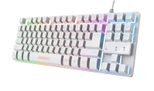 Trust Gaming GXT 833W Thado Tastatur mit TKL-Beleuchtung - Weiß DE