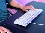 Trust Gaming GXT 833W Thado Tastatur mit TKL-Beleuchtung - Weiß DE