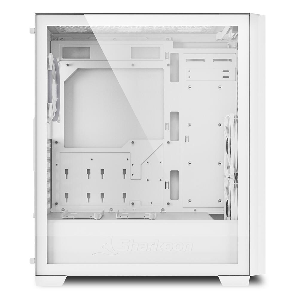 Sharkoon PC Gehäuse VS9 RGB White ATX weiß