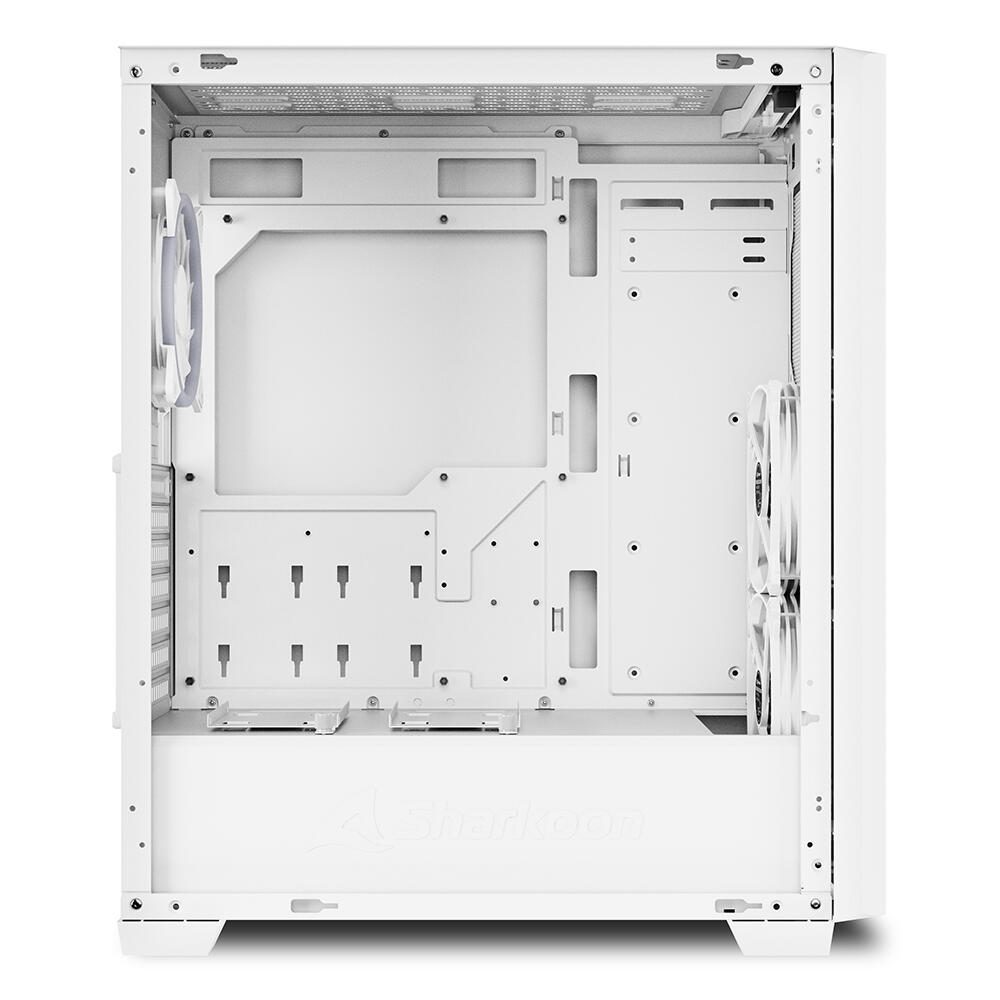 Sharkoon PC Gehäuse VS9 RGB White ATX weiß