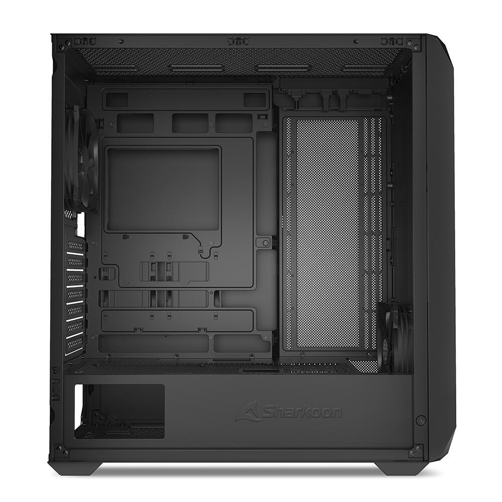 Sharkoon PC Gehäuse AK3 Black ATX schwarz