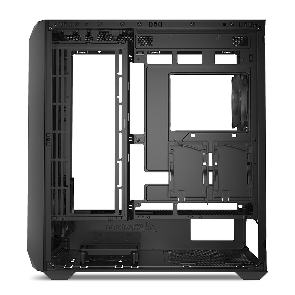 Sharkoon PC Gehäuse AK3 Black ATX schwarz