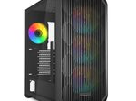Sharkoon PC Gehäuse AK3 RGB Black ATX schwarz