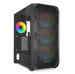 Sharkoon PC Gehäuse AK3 RGB Black ATX schwarz
