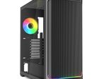 Sharkoon PC Gehäuse AK4W RGB Strip Black ATX schwarz