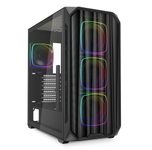 Sharkoon PC Gehäuse AK5M RGB Black ATX schwarz