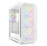 Sharkoon PC Gehäuse AK5M RGB White ATX weiß
